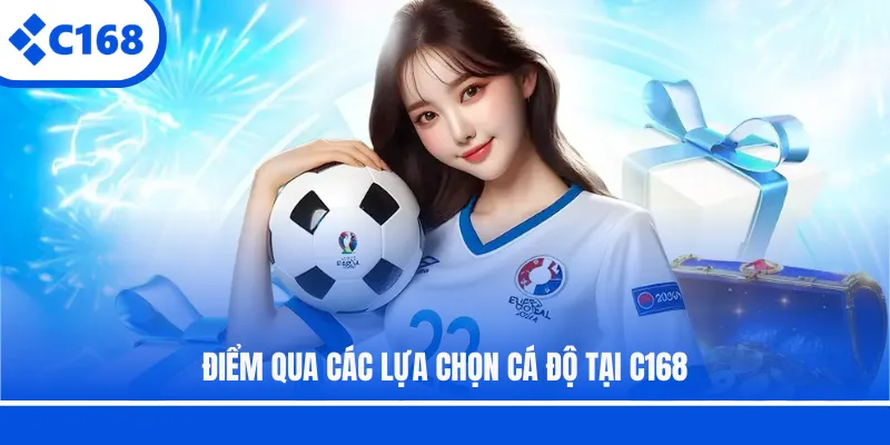 Điểm qua các lựa chọn cá độ tại C168