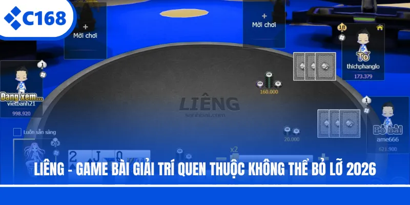 Liêng - Game Bài Giải Trí Quen Thuộc Không Thể Bỏ Lỡ 2026