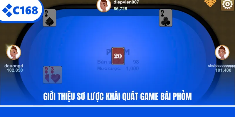Giới thiệu sơ lược khái quát game bài Phỏm
